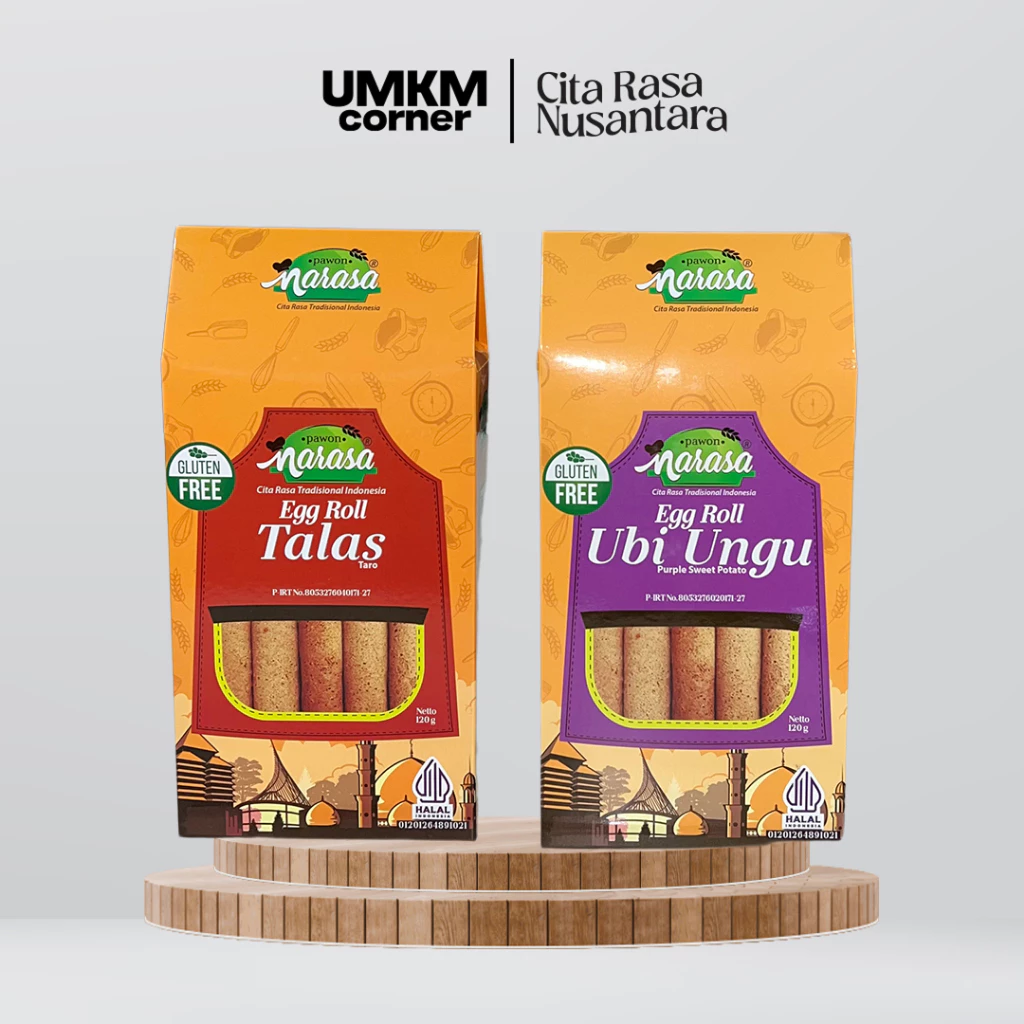 Egg roll Premium Ubi Ungu