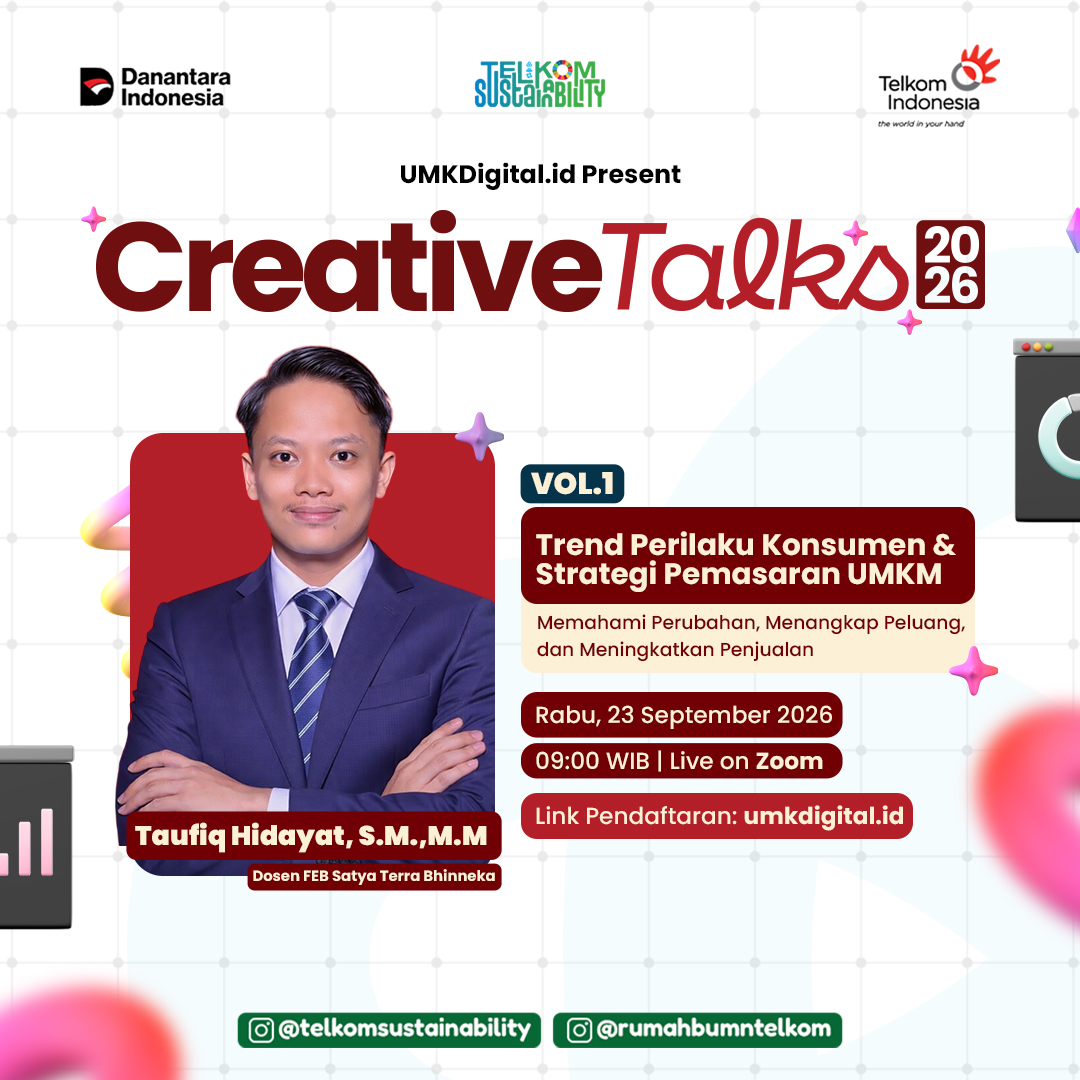 Creative Talks 2026 Vol.1: Trend Perilaku Konsumen & Strategi Pemasaran UMKM